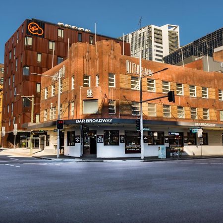 Bar Broadway Hotell Sydney Exteriör bild