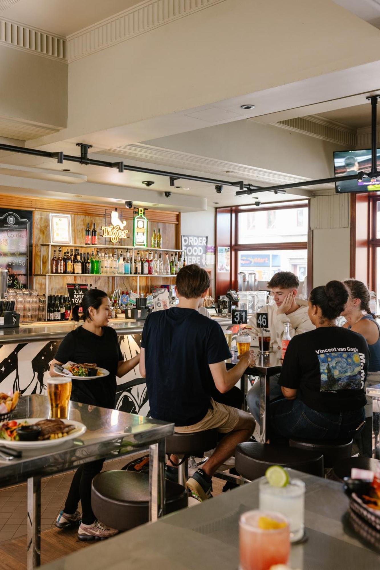 Bar Broadway Hotell Sydney Exteriör bild